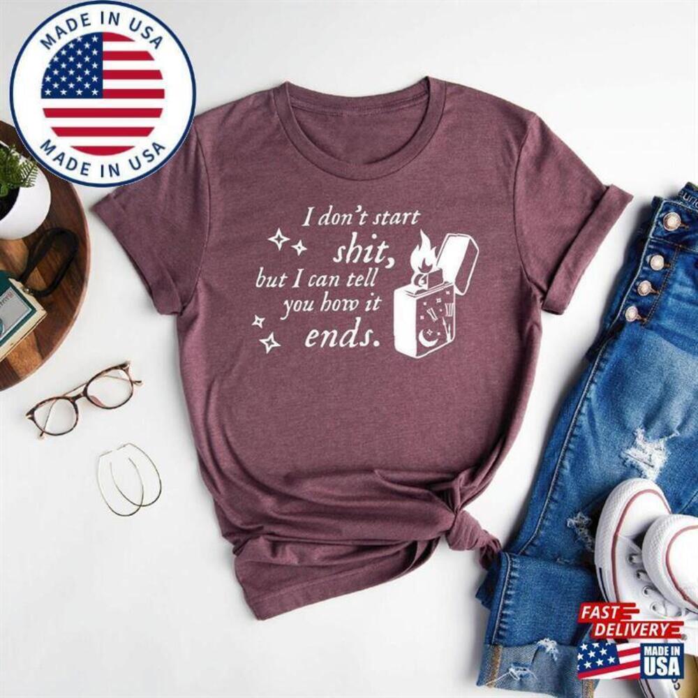 I Dont Star Shirt Swiftie Midnights Classic 2 Sided